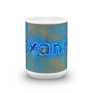 Alexander Mug Night Surfing 15oz front view