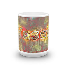 Load image into Gallery viewer, Yosef Mug Transdimensional Caveman 15oz front view