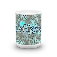 Load image into Gallery viewer, Addison Mug Insensible Camouflage 15oz front view
