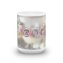 Load image into Gallery viewer, Todd Mug Ink City Dream 15oz front view