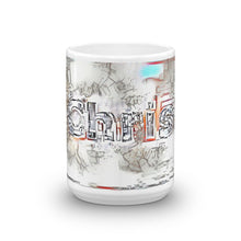 Load image into Gallery viewer, Chris Mug Frozen City 15oz front view
