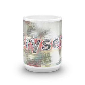 Brysen Mug Ink City Dream 15oz front view