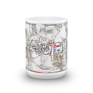 Ava Mug Frozen City 15oz front view