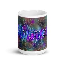 Load image into Gallery viewer, Ahmet Mug Wounded Pluviophile 15oz front view