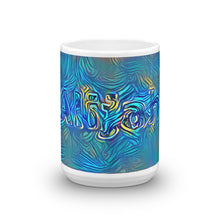 Load image into Gallery viewer, Alijah Mug Night Surfing 15oz front view
