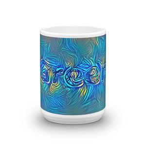 Greer Mug Night Surfing 15oz front view