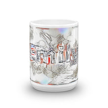 Load image into Gallery viewer, Emily Mug Frozen City 15oz front view