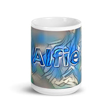 Load image into Gallery viewer, Alfie Mug Liquescent Icecap 15oz front view