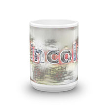 Load image into Gallery viewer, Lincoln Mug Ink City Dream 15oz front view