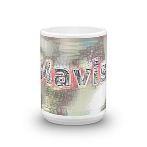 Mavis Mug Ink City Dream 15oz front view
