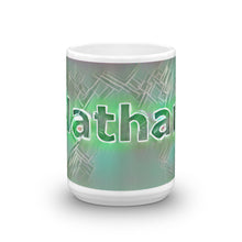 Load image into Gallery viewer, Nathan Mug Nuclear Lemonade 15oz front view