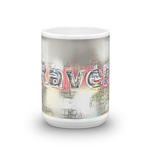 Raven Mug Ink City Dream 15oz front view