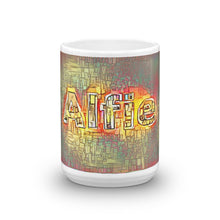 Load image into Gallery viewer, Alfie Mug Transdimensional Caveman 15oz front view