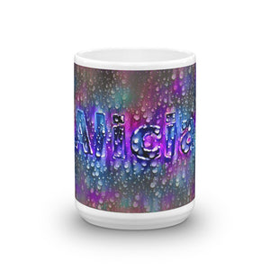 Alicia Mug Wounded Pluviophile 15oz front view