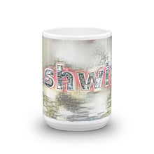 Load image into Gallery viewer, Ashwin Mug Ink City Dream 15oz front view
