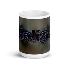 Load image into Gallery viewer, Maliah Mug Charcoal Pier 15oz front view