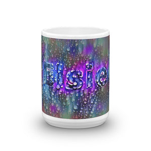 Elsie Mug Wounded Pluviophile 15oz front view