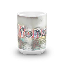 Load image into Gallery viewer, Alfonso Mug Ink City Dream 15oz front view