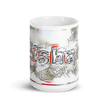 Load image into Gallery viewer, Aishah Mug Frozen City 15oz front view
