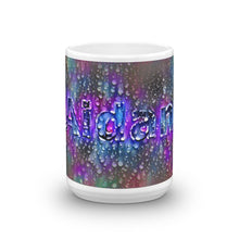 Load image into Gallery viewer, Aidan Mug Wounded Pluviophile 15oz front view