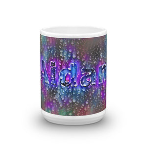 Aidan Mug Wounded Pluviophile 15oz front view
