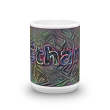 Load image into Gallery viewer, Ethan Mug Dark Rainbow 15oz front view
