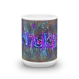 Nicky Mug Wounded Pluviophile 15oz front view