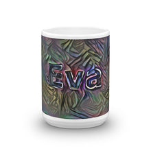 Load image into Gallery viewer, Eva Mug Dark Rainbow 15oz front view