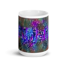 Load image into Gallery viewer, Alijah Mug Wounded Pluviophile 15oz front view