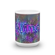 Load image into Gallery viewer, Aline Mug Wounded Pluviophile 15oz front view