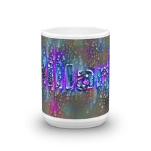 Load image into Gallery viewer, Hillary Mug Wounded Pluviophile 15oz front view