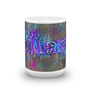Hillary Mug Wounded Pluviophile 15oz front view