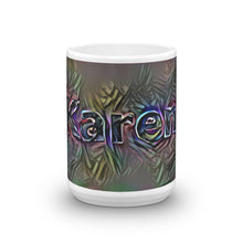 Load image into Gallery viewer, Karen Mug Dark Rainbow 15oz front view