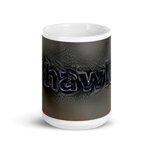 Load image into Gallery viewer, Khawla Mug Charcoal Pier 15oz front view