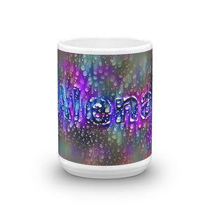 Alena Mug Wounded Pluviophile 15oz front view