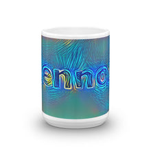 Load image into Gallery viewer, Lennox Mug Night Surfing 15oz front view