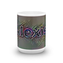 Load image into Gallery viewer, Alexis Mug Dark Rainbow 15oz front view