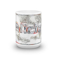 Load image into Gallery viewer, Alicia Mug Frozen City 15oz front view