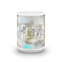Load image into Gallery viewer, Han Mug Victorian Fission 15oz front view