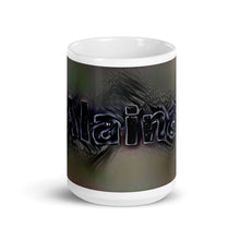 Load image into Gallery viewer, Alaina Mug Charcoal Pier 15oz front view