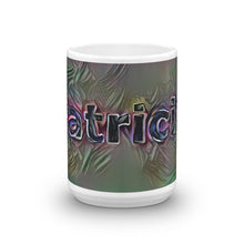 Load image into Gallery viewer, Patricia Mug Dark Rainbow 15oz front view