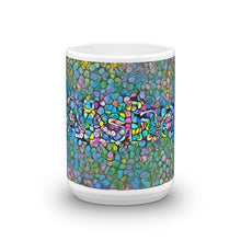 Load image into Gallery viewer, Aisha Mug Unprescribed Affection 15oz front view