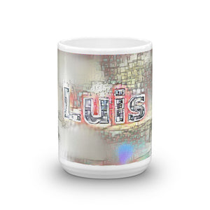Luis Mug Ink City Dream 15oz front view