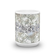 Load image into Gallery viewer, Rene Mug Perplexed Spirit 15oz front view