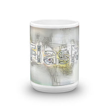 Load image into Gallery viewer, Flash Mug Victorian Fission 15oz front view