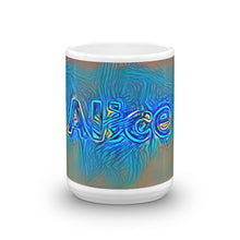 Load image into Gallery viewer, Alice Mug Night Surfing 15oz front view