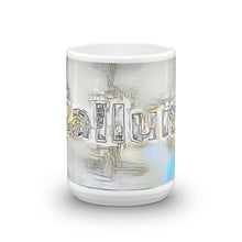 Load image into Gallery viewer, Callum Mug Victorian Fission 15oz front view