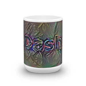 Dash Mug Dark Rainbow 15oz front view