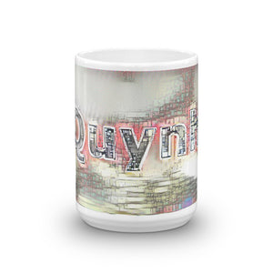 Quynh Mug Ink City Dream 15oz front view