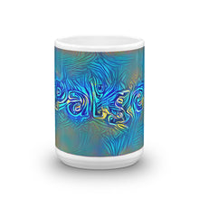 Load image into Gallery viewer, Paige Mug Night Surfing 15oz front view